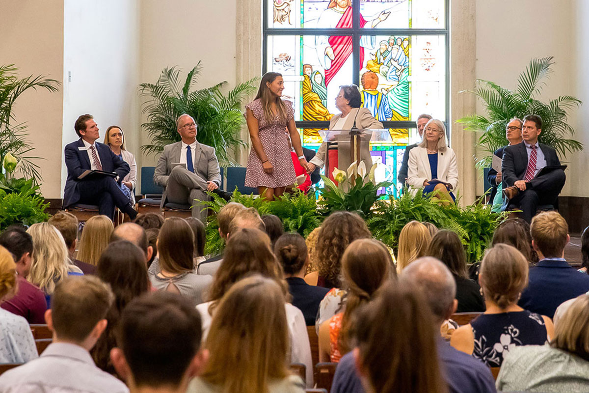 Outstanding Graduates award ceremony
