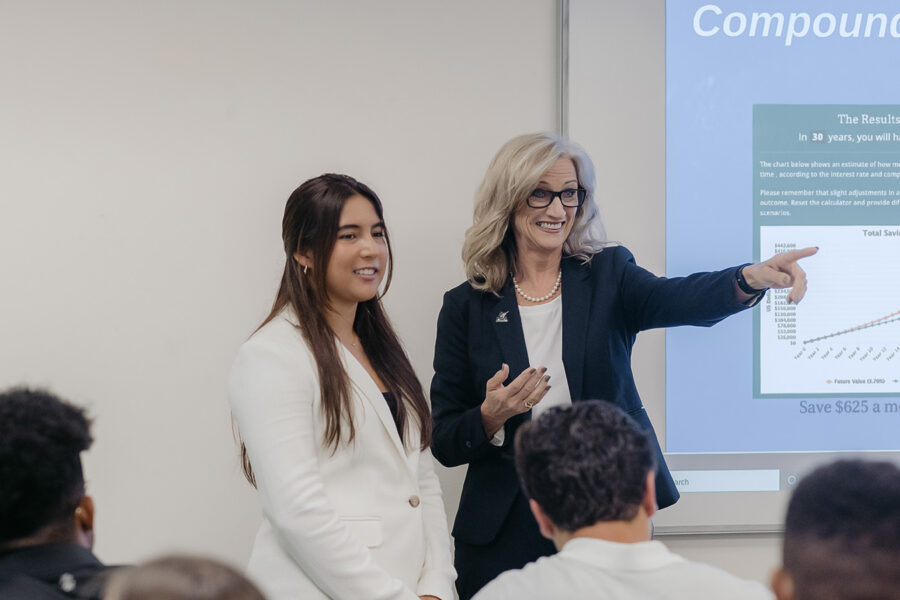 announcement of the New Center for Financial Literacy