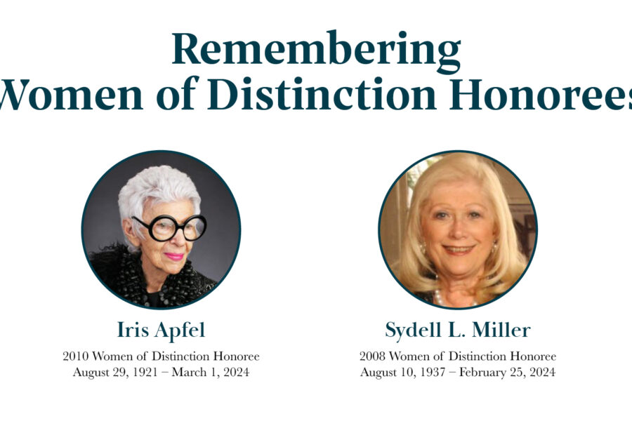 Iris Apfel and Sydell L. Miller