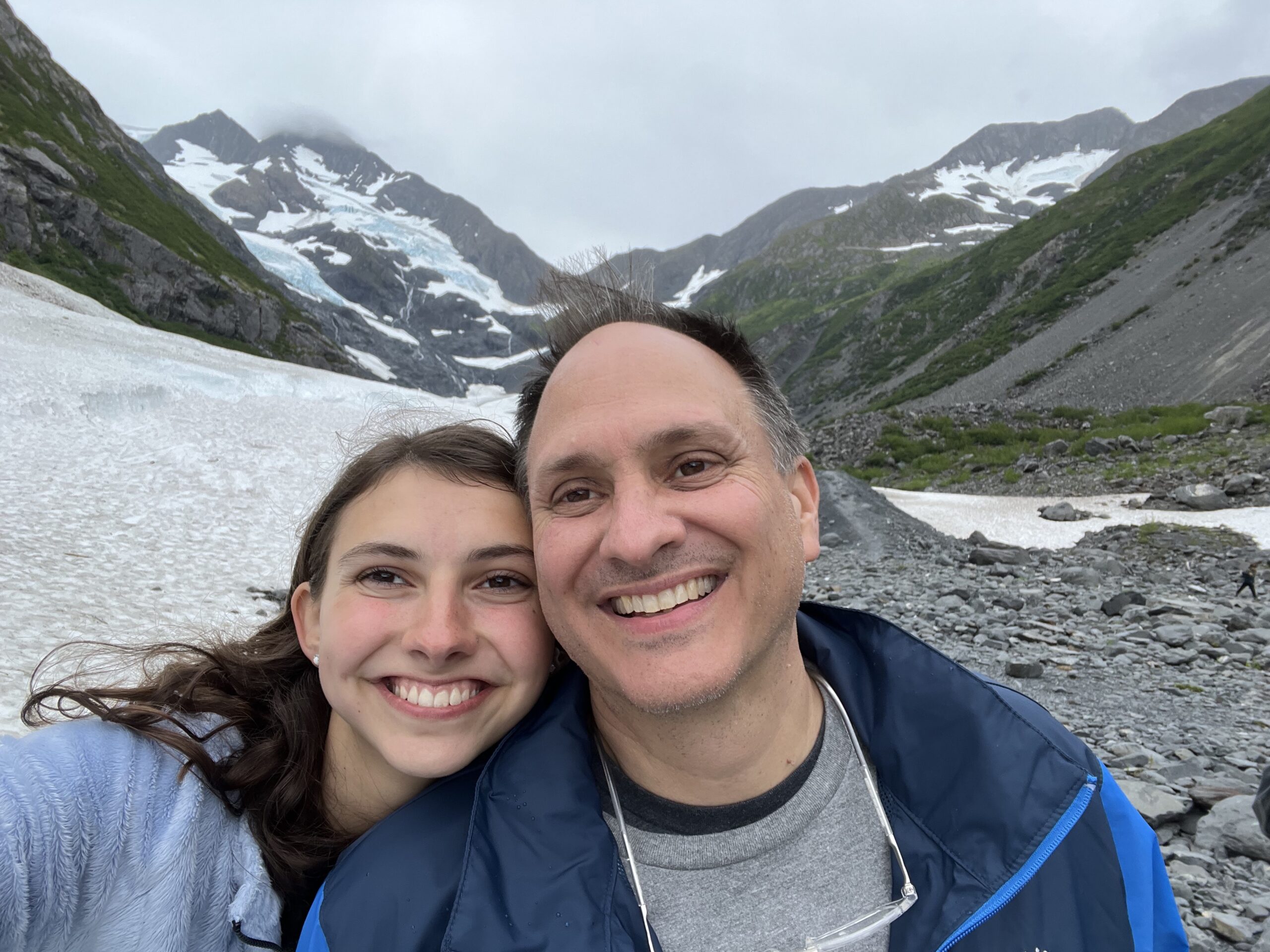 mary beth and her father on father's day