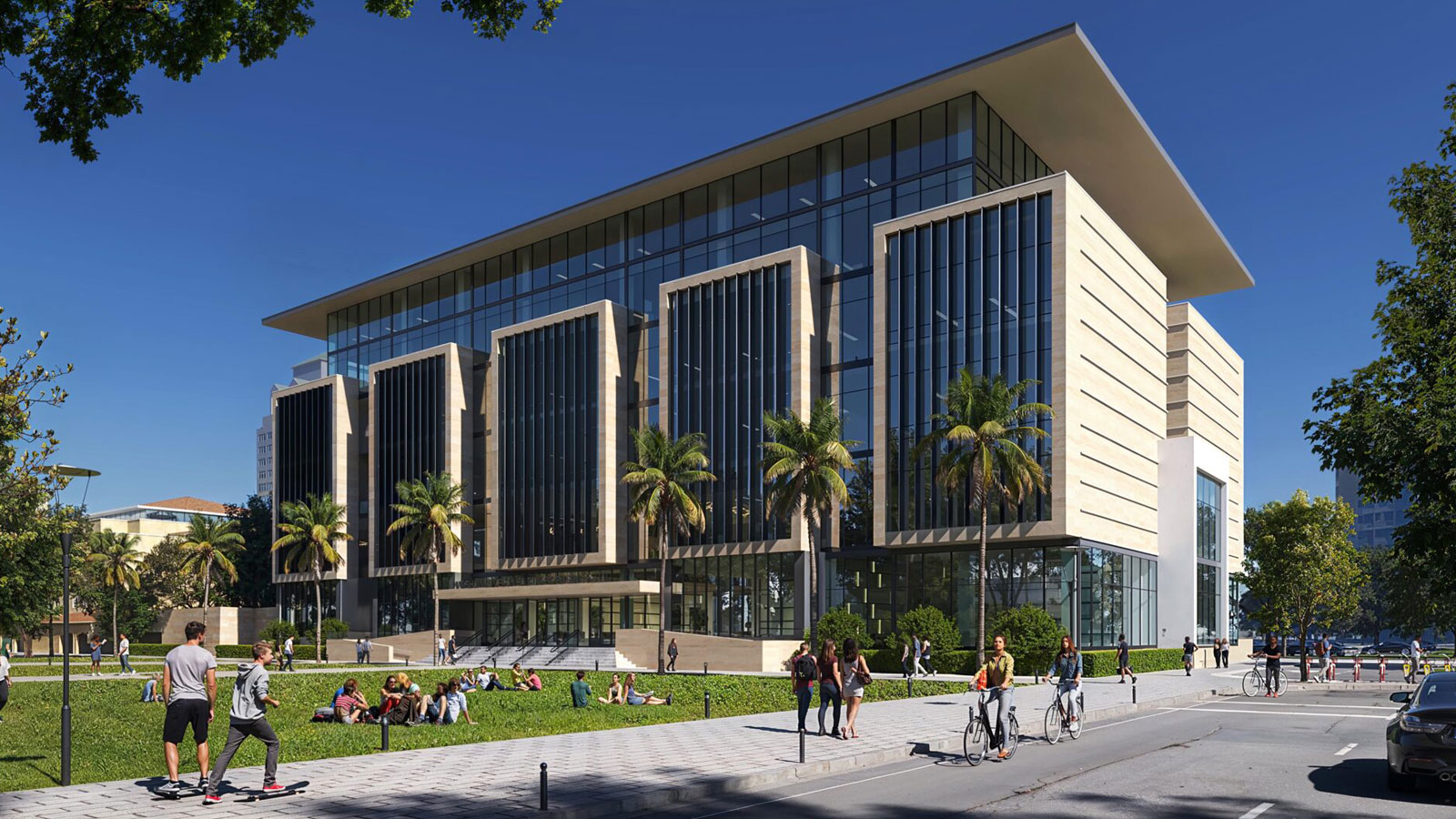 Marshall E. Rinker, Sr. College of Business on Palm Beach Atlantic University's downtown West Palm Beach campus.