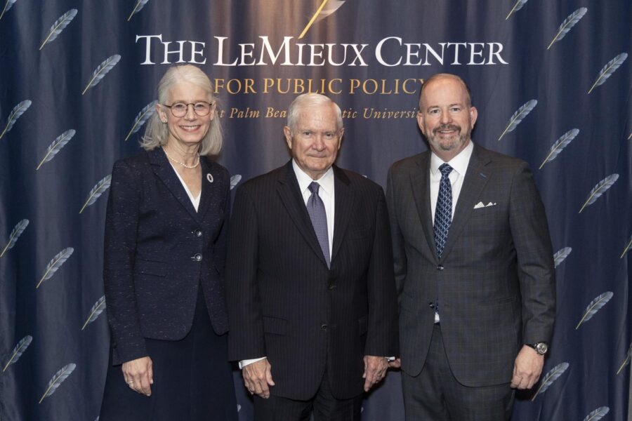 Dr. Debra Schwinn, Senator George LeMieux
