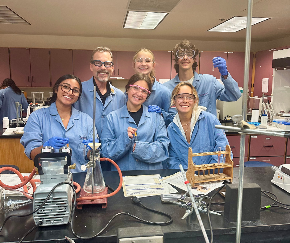 PBA Students in the Lab