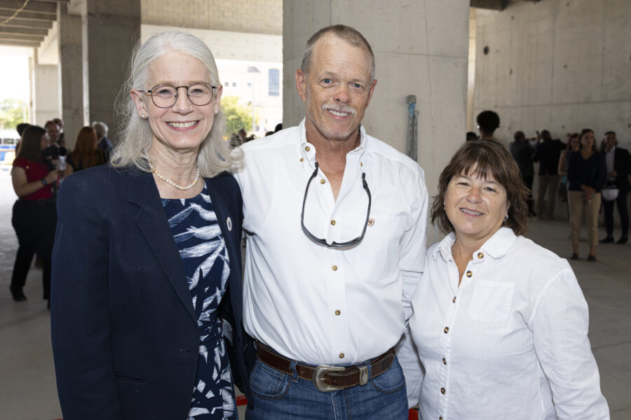 Dr. Debra Schwinn, Buddy Raney and Connie Raney