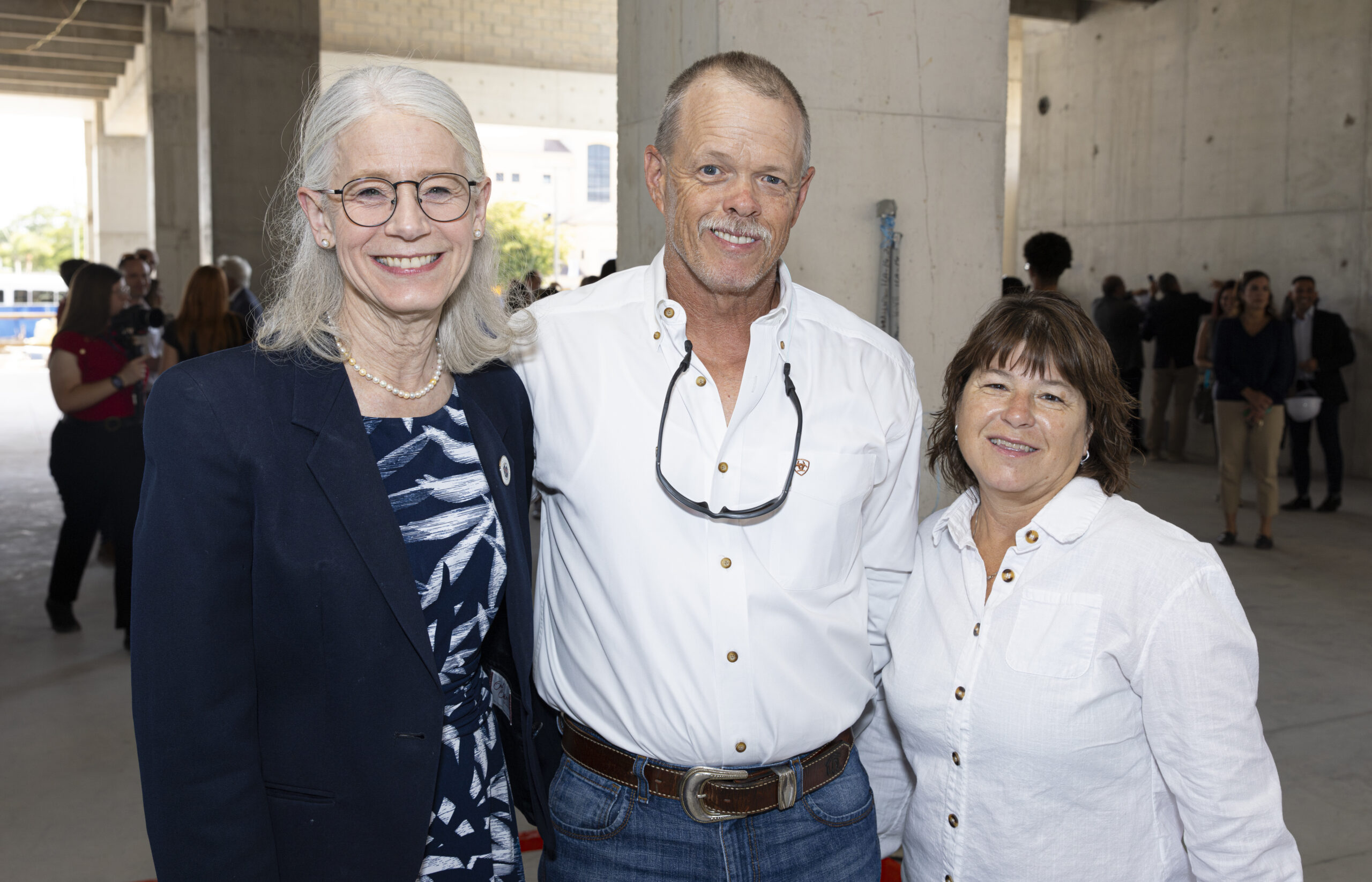 Dr. Debra Schwinn, Buddy Raney and Connie Raney