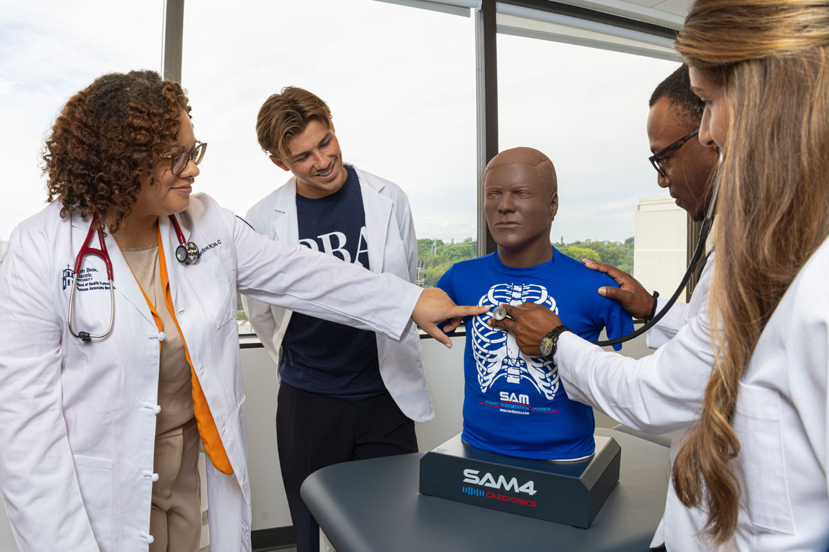 PBA Students learning about health