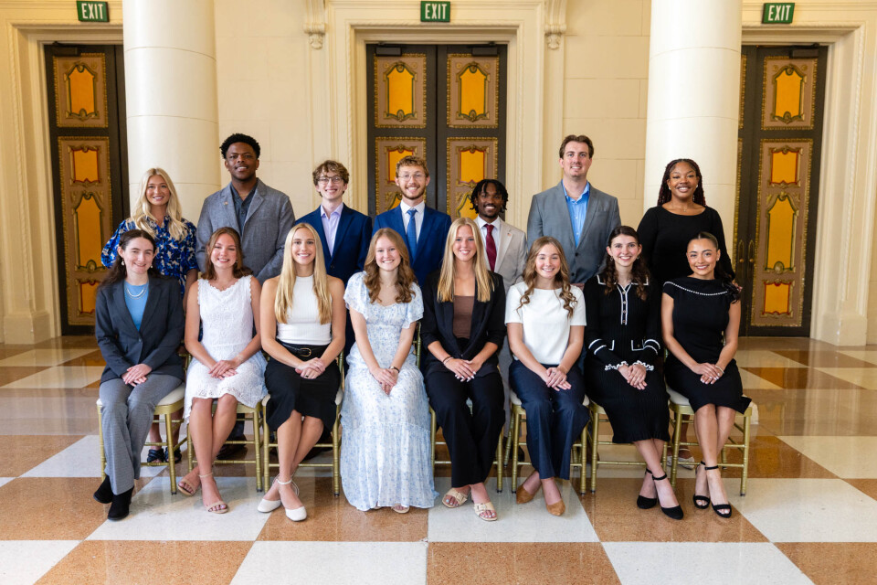 PBA Women of Distinction Scholarship recipients
