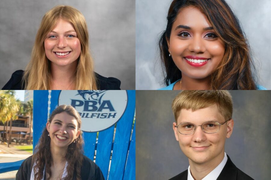 Palm Beach Atlantic University graduates.