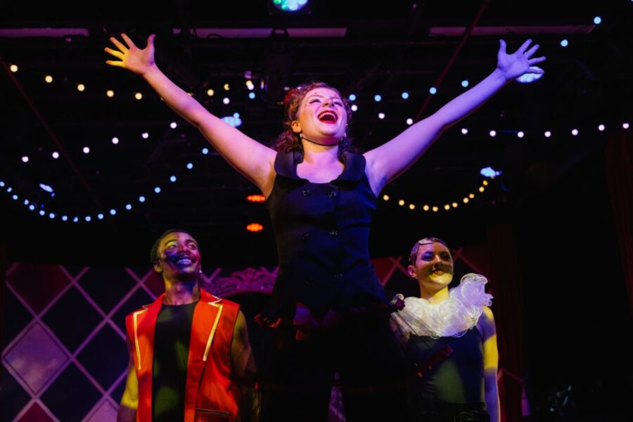 Student actors from Palm Beach Atlantic University's Theater Program perform the acrobatically challenging musical, "Pippin."