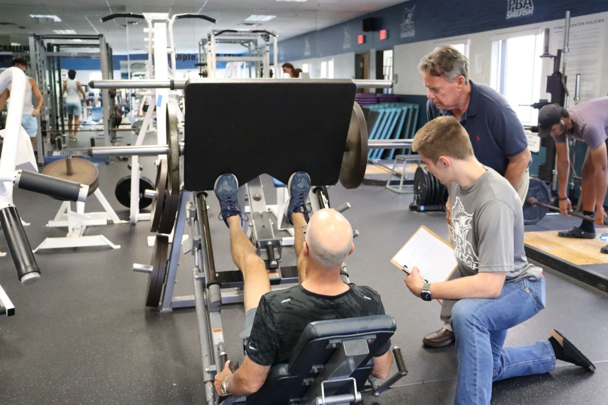Palm Beach Atlantic University School of Education and Behavioral Studies Outstanding Graduate Thomas Myers conducted the largest independent research project within the Health and Human Performance Department at PBA.
