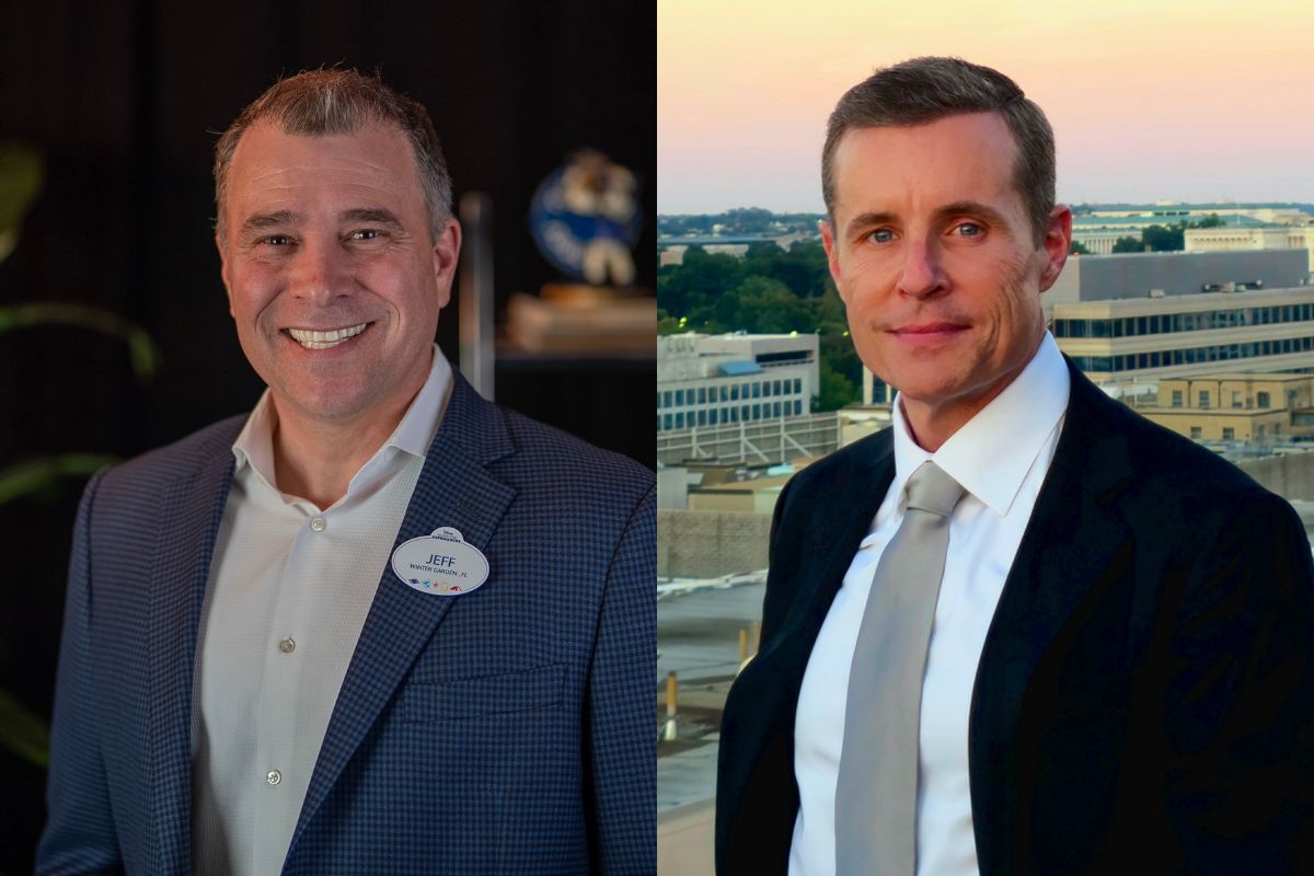 Meet Palm Beach Atlantic University Board of Trustee members Jeff Swindell (left) and Aaron Rinker (right).