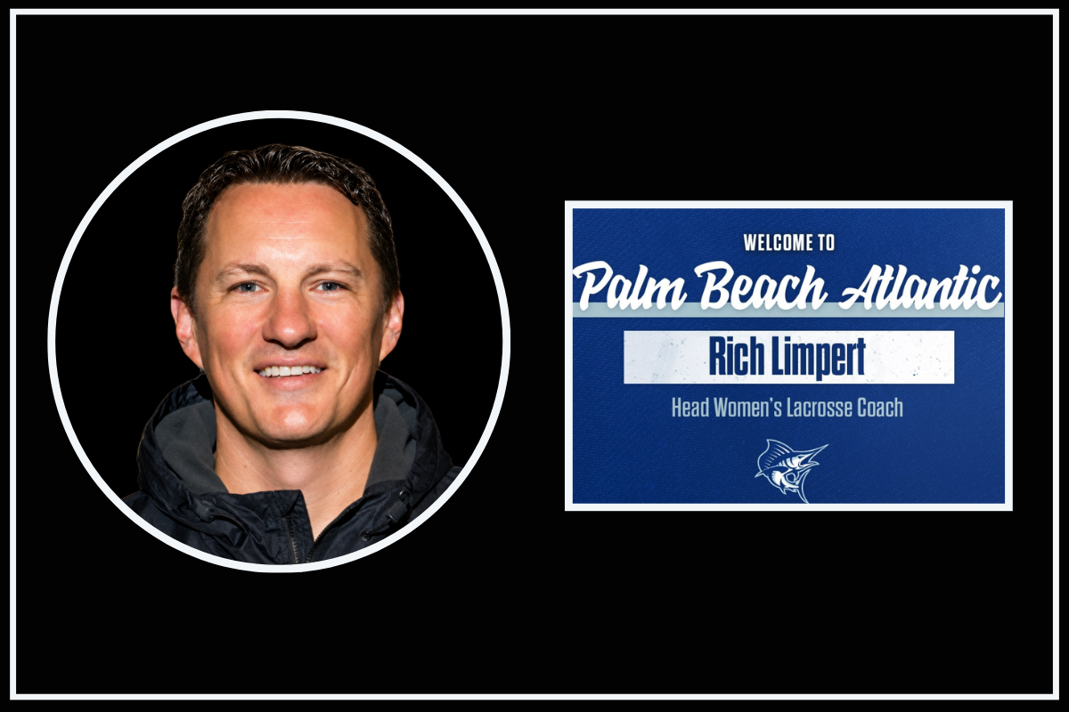 New Palm Beach Atlantic University Woman's Lacrosse coach Rich Limpart